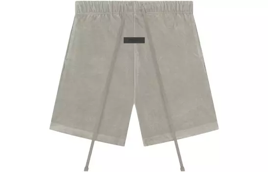 Drop2 SS23 Повседневные шорты мужские Seal Grey Fear Of God Essentials, серый