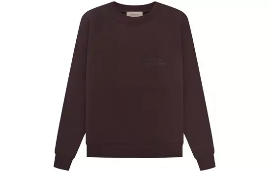Drop2 SS23 Толстовка мужская сливово-фиолетовая Fear Of God Essentials, цвет Plum