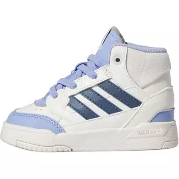 DROP STEP SE Детская обувь для малышей, кроссовки Adidas Originals, цвет Ink Blue/Han Jade White