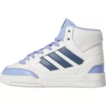 DROP STEP SE Kids" Скейтбординг Обувь для детей Adidas Originals, белый/синий