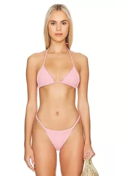 Дрю бикини-топ Devon Windsor, розовый
