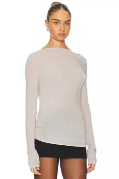 Дрю топ Geel, цвет fog