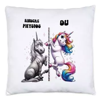 Другая подушка Physios You Unicorn, включая забавную работу физиотерапевта Hey!Print