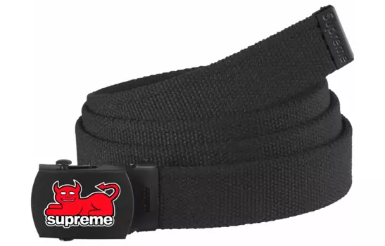Ремень Supreme Unisex, черный
