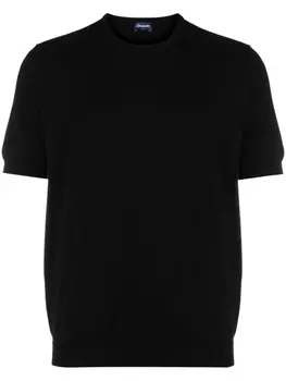 Drumohr футболка с короткими рукавами, черный