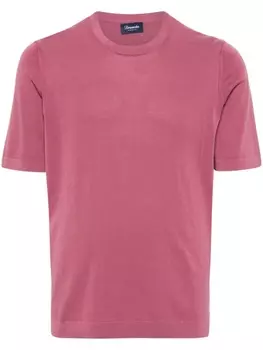 Drumohr футболка в рубчик, розовый