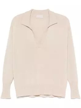 Drumohr кашемировая рубашка поло, серый