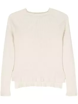 Drumohr кашемировый джемпер с рукавами реглан, нейтральный цвет