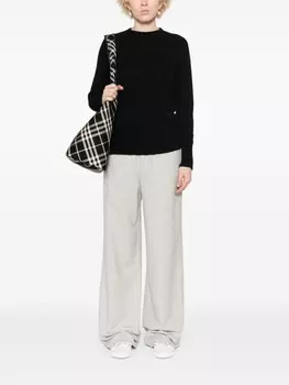 Drumohr мериносовый свитер, черный