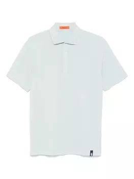 Drumohr рубашка поло с короткими рукавами, синий