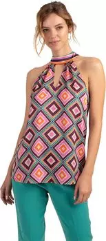 Дружелюбный топ Trina Turk, мульти