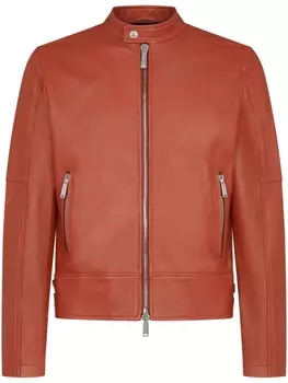 Dsquared2 байкерская куртка, красный