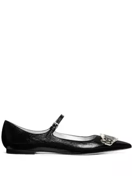 Dsquared2 балетки Gothic, черный