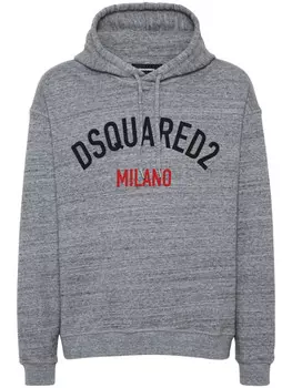 DSQUARED2 базовое худи, серый