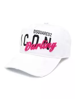 Dsquared2 бейсболка Icon Darling, белый