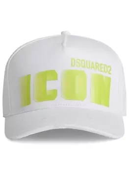 Dsquared2 бейсболка с логотипом, белый