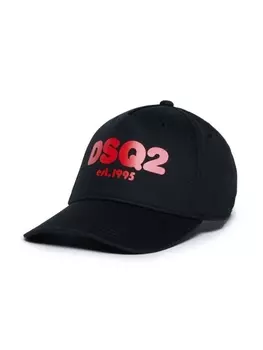 Dsquared2 бейсболка с логотипом, черный