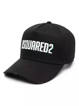Dsquared2 бейсболка с логотипом, черный