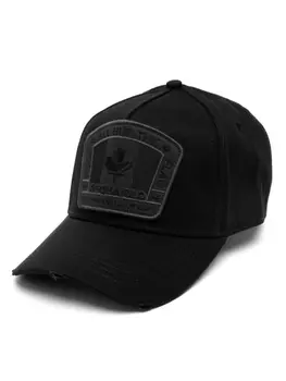 Dsquared2 бейсболка с логотипом, черный