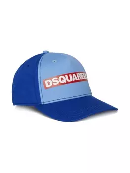 Dsquared2 бейсболка с логотипом, синий
