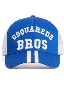 DSQUARED2 бейсболка с логотипом, синий