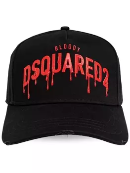 Dsquared2 бейсболка с тисненым логотипом DSQUARED2, черный