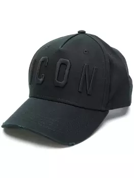 Dsquared2 бейсболка с вышивкой Icon, черный