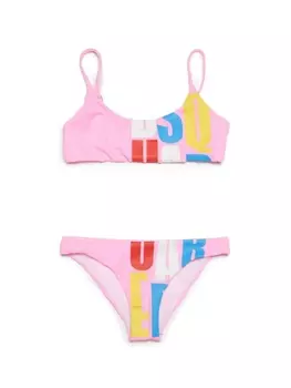 Dsquared2 бикини с логотипом, розовый