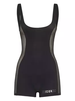 Dsquared2 боди с логотипом, черный