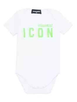 Dsquared2 боди с принтом Icon, белый
