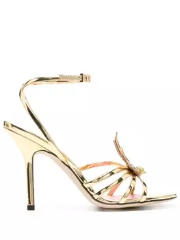Dsquared2 босоножки Marija 100, золотистый