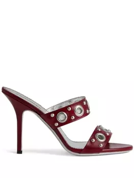 Dsquared2 босоножки с люверсами, красный
