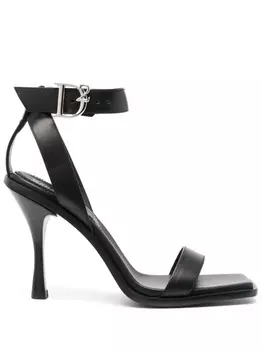 Dsquared2 босоножки с пряжками, черный