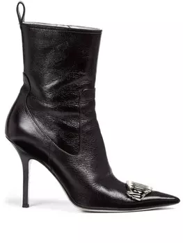Dsquared2 ботильоны Gothic 100, черный