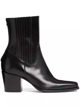 DSQUARED2 ботинки на молнии, черный