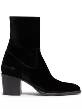 DSQUARED2 ботинки на молнии, черный