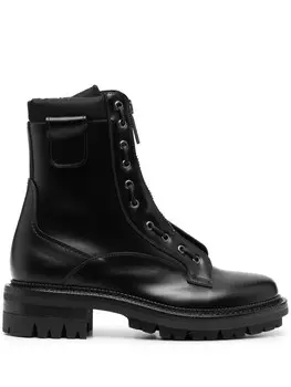 DSQUARED2 ботинки на молнии, черный