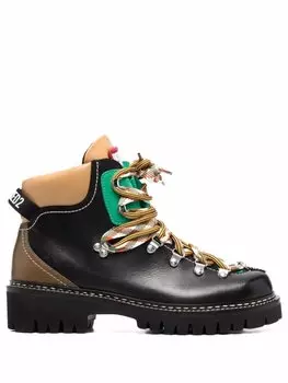 Dsquared2 ботинки на шнуровке, черный