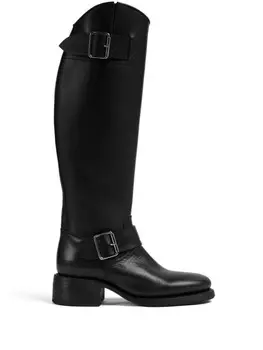 DSQUARED2 ботинки с тисненым логотипом, черный