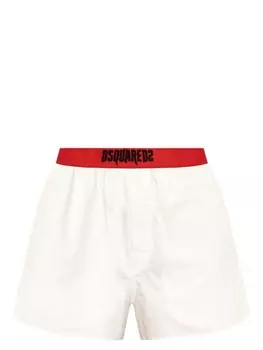 DSQUARED2 боксеры Horror с вышитым логотипом, белый