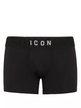 DSQUARED2 боксеры Icon с логотипом, черный