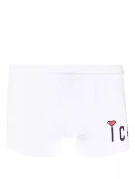 Dsquared2 боксеры с логотипом, белый