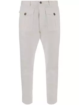 DSQUARED2 брюки чинос Ranger, белый