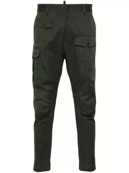 DSQUARED2 брюки карго Sexy, зеленый