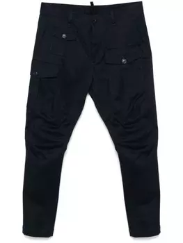 DSQUARED2 брюки карго, синий