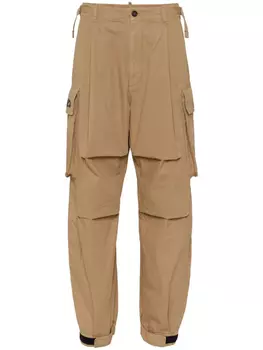 DSQUARED2 брюки с карманами карго, нейтральный