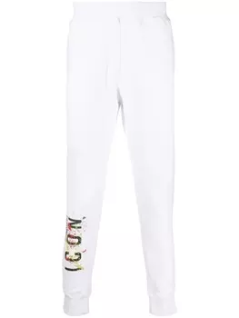 Dsquared2 брюки с принтом Icon, белый