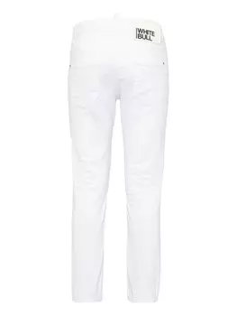 DSQUARED2 брюки скинни средней посадки, белый