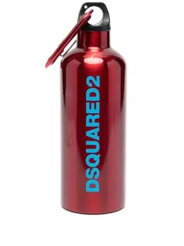 Dsquared2 бутылка с логотипом, красный