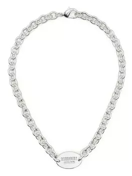 DSQUARED2 цепочка на шею, серебряный